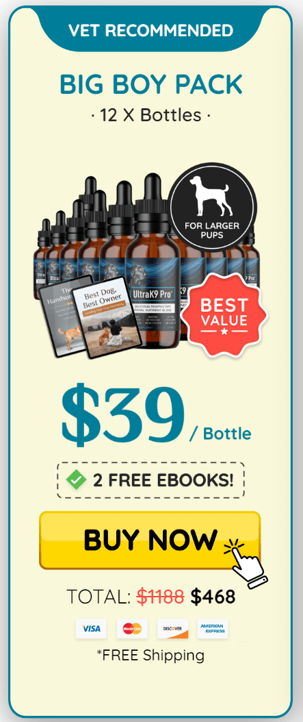 UltraK9 Pro 6 bottle 